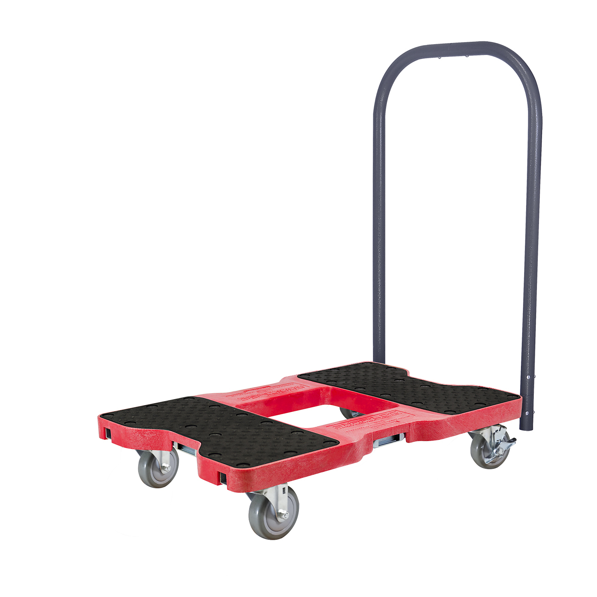 Snap-Loc Industrial Strength E-Track Push Cart Dolly - 1500-Lb. Capacity, Multiple Materials, Red, Model# SL1500P4R